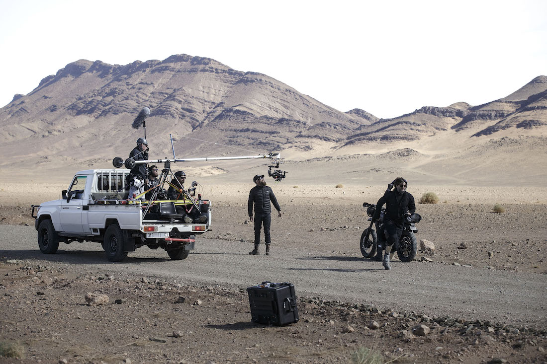 DESERT WOLVES. EL SOLITARIO MC. MOROCCO. AFRICA. MOTORBIKE. MOTORCYCLE. HARLEY DAVIDSON. MAKING OF