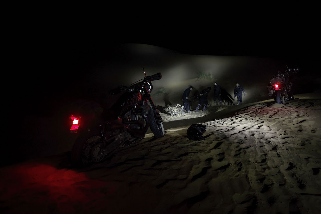 DESERT WOLVES. EL SOLITARIO MC. MOROCCO. AFRICA. MOTORBIKE. MOTORCYCLE. HARLEY DAVIDSON. MAKING OF